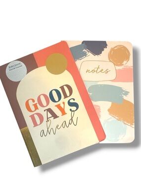 Good Days Ahead Coral & Pastel Notes Bullet Journal Set